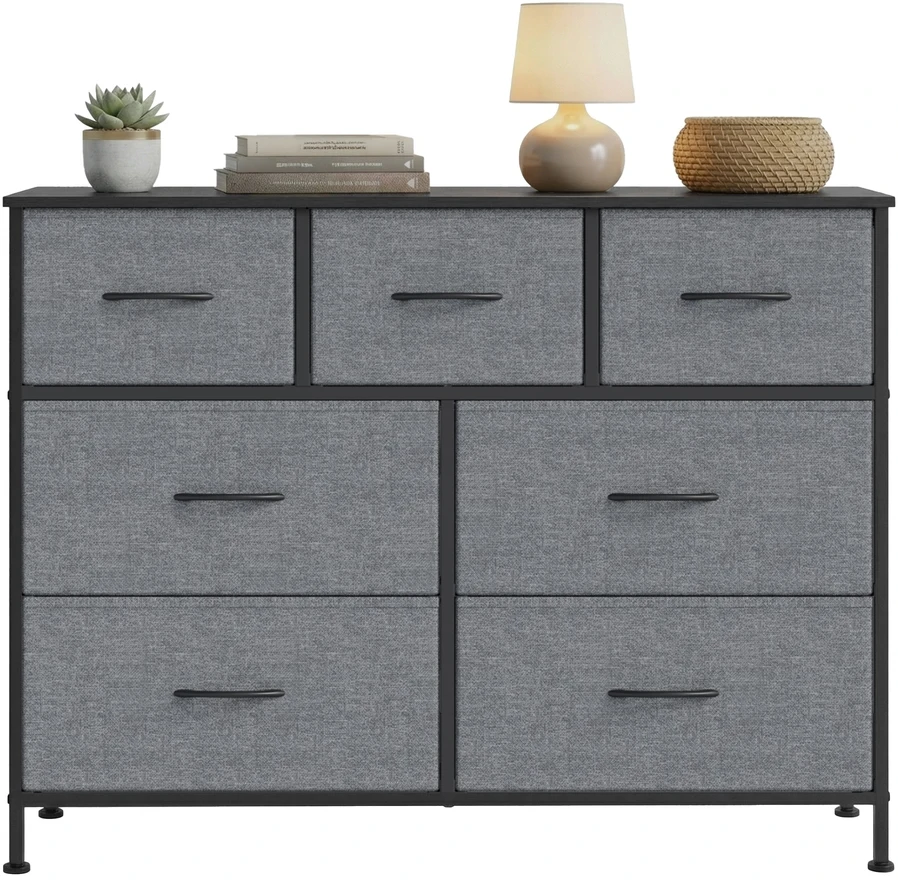 Songmics Komoda 30 x 98.8 x 73.7 cm 7 stalčių