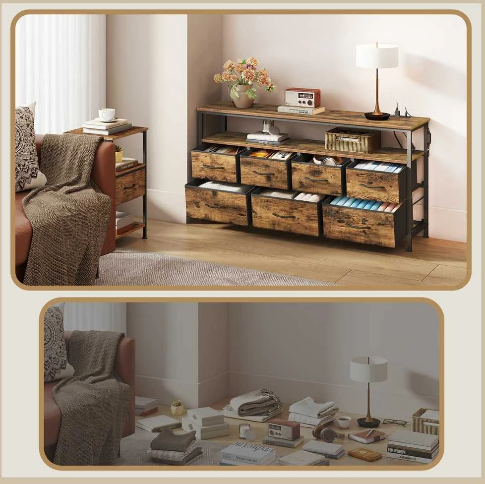 Songmics Komoda 30×113,8×68,1 cm