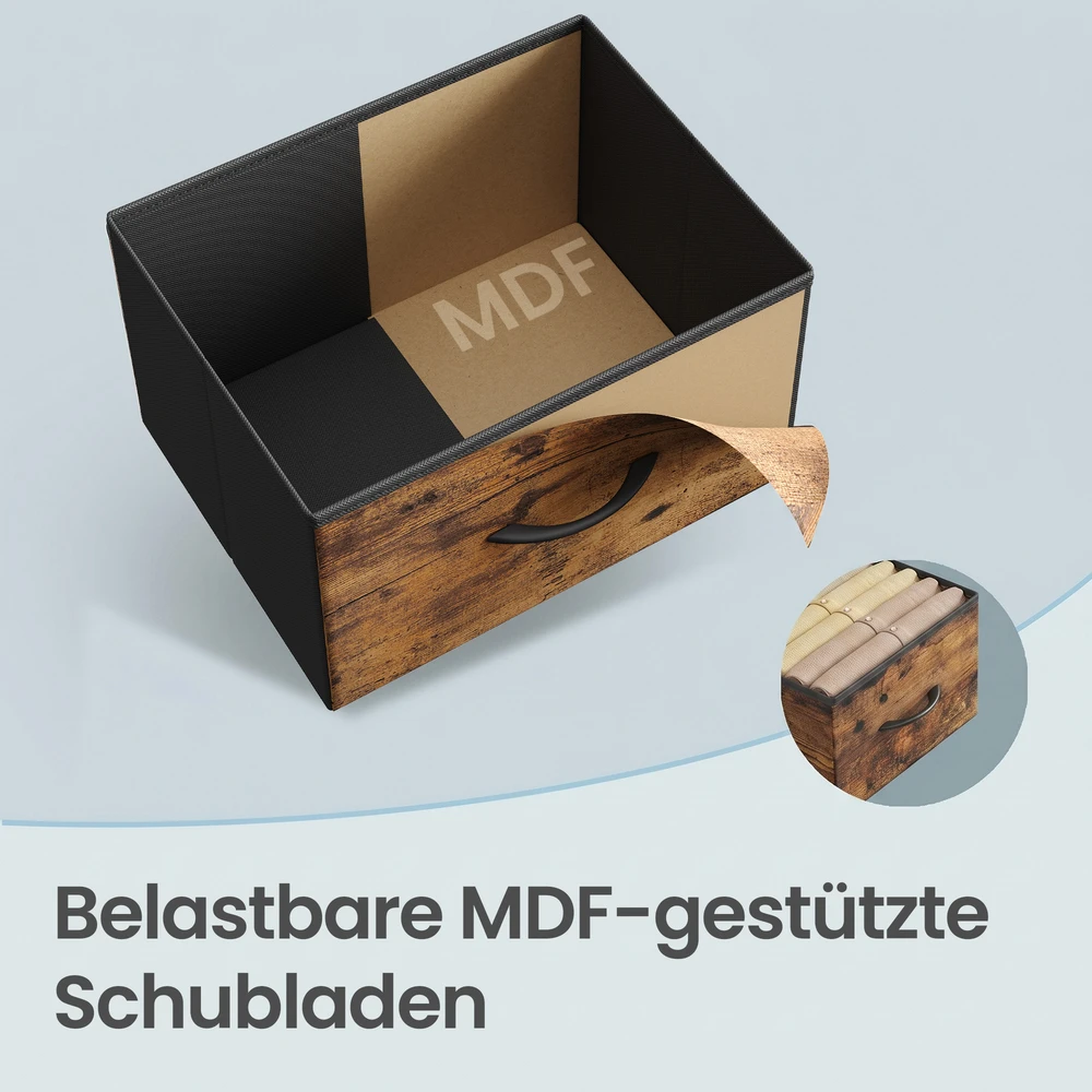 Songmics Komoda 39.6 x 30 x 117.7 cm