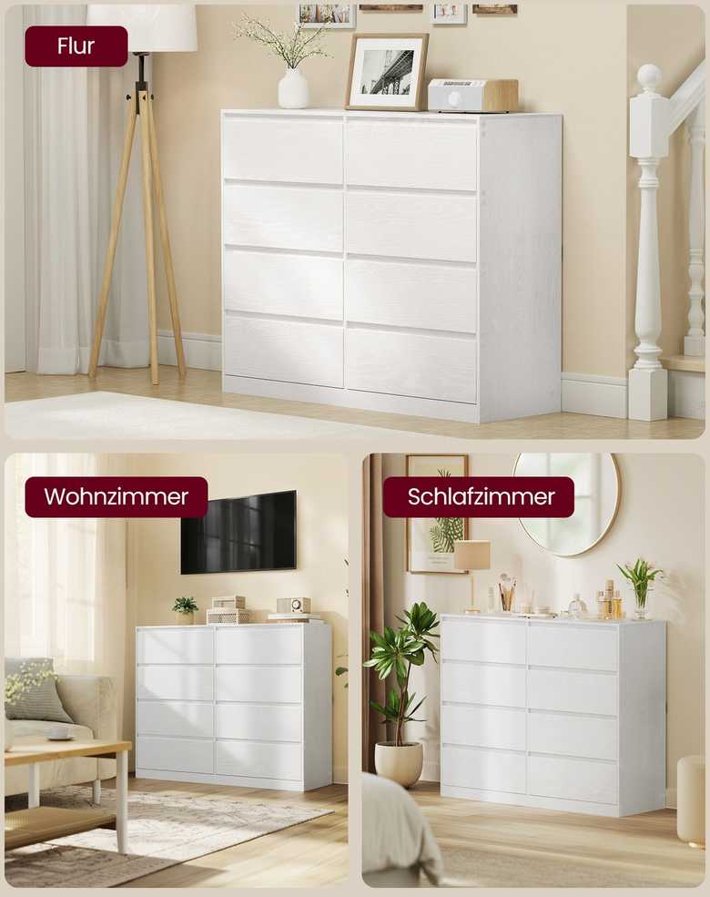 Vasagle Komoda 40 × 119,4 × 97,5 cm