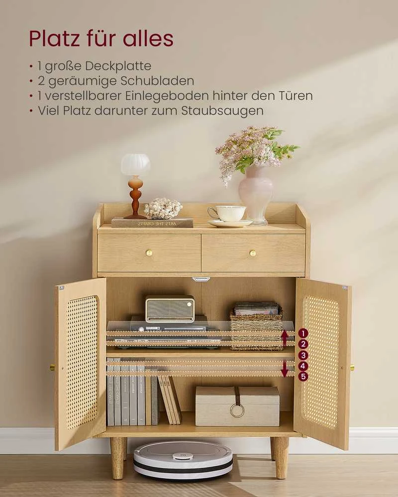 Songmics Komoda 40 × 70 × 90 cm