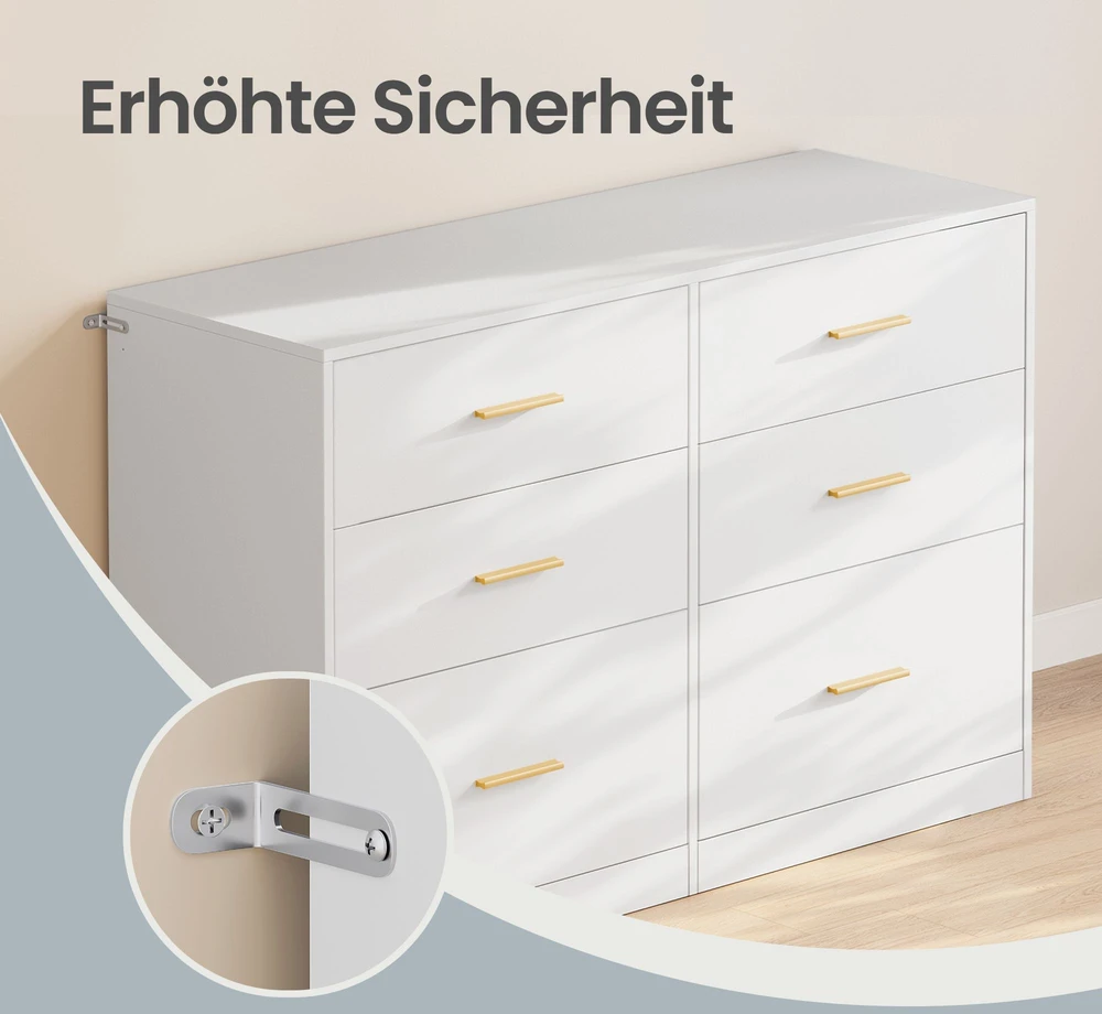 Songmics Komoda 40 x 119 x 78 cm