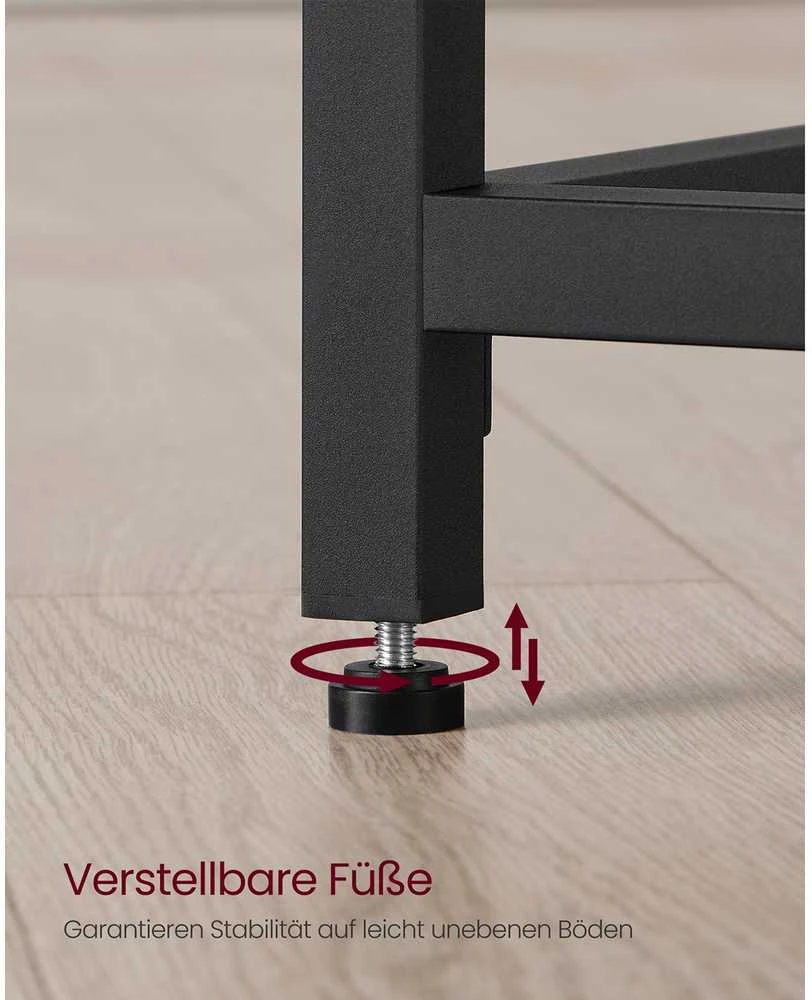Songmics Rašomasis stalas 50 x 100 x 75 cm