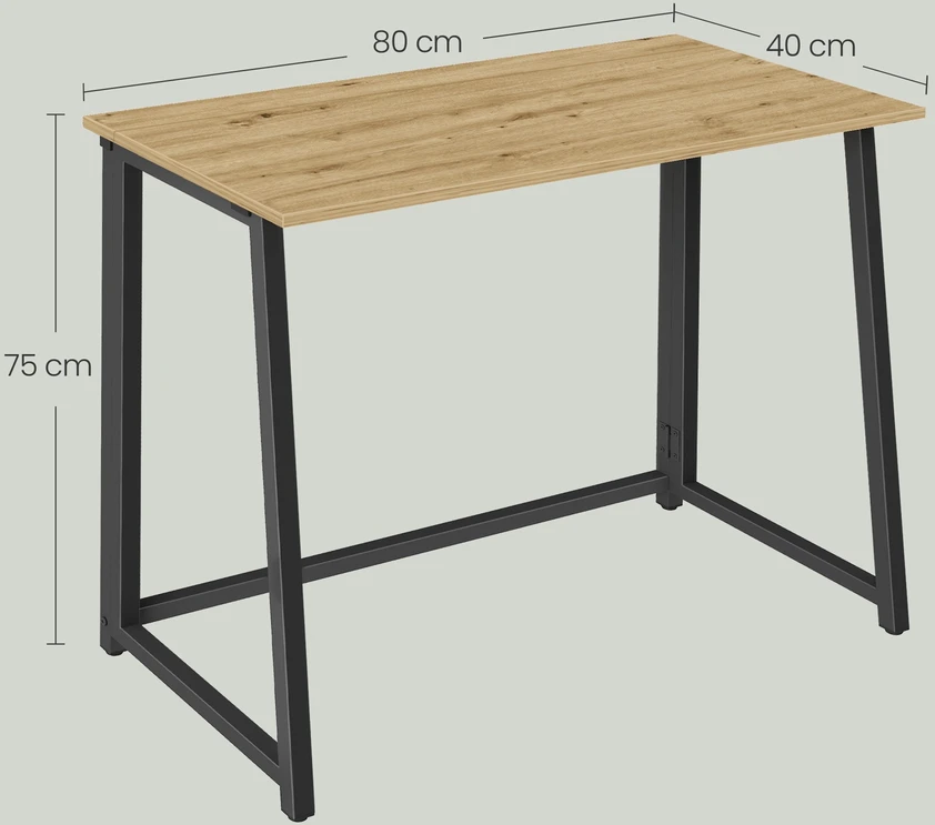 Valora Rašomasis stalas, 80 × 40 × 75 cm