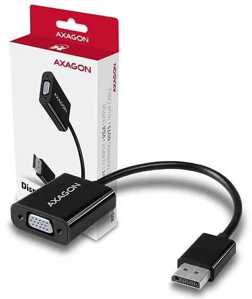 AXAGON RVD-VGN DisplayPort -> VGA adapteris FullHD, 1920*1200