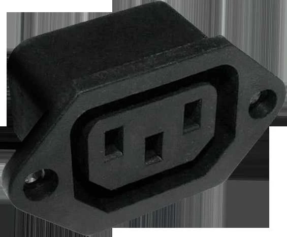 Cabletech kompiuterio kabelio lizdas AC 3PIN