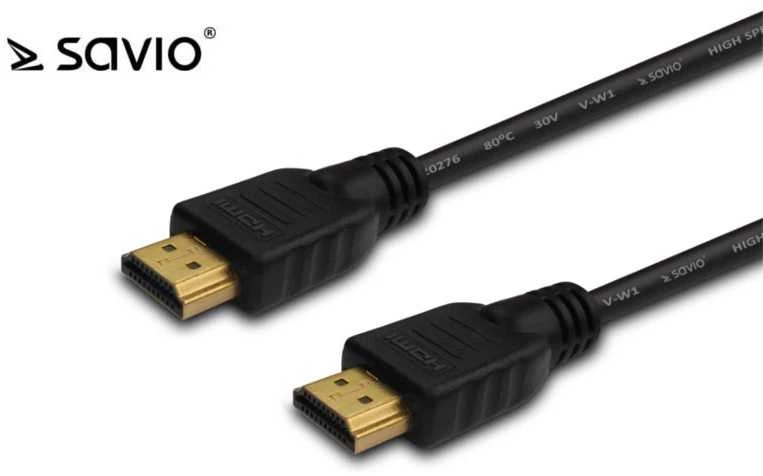 Savio CL-05 HDMI cable 2 m HDMI Type A (Standard) Juodas