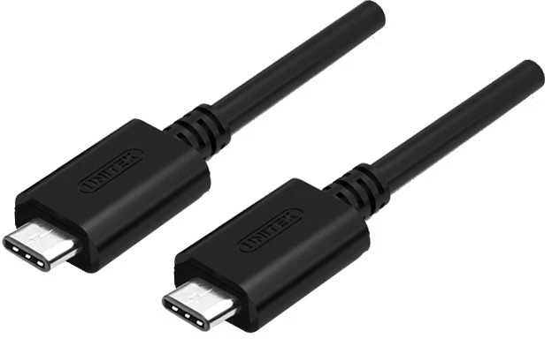 UNITEK Y-C477BK Unitek C tipo USB kabelis į C tipo USB, Y-C477BK