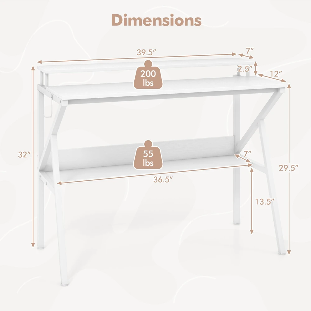 Kompiuterio stalas 100 x 48 x 81.5 cm