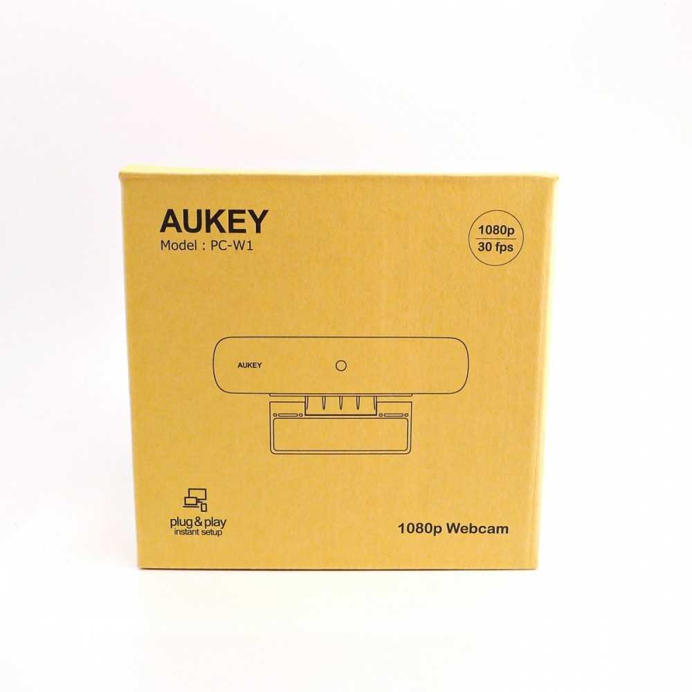 Internetinė kamera Aukey PCW1, Full HD Juoda