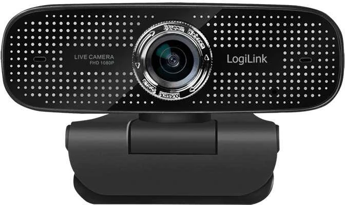 LOGILINK UA0378 HD USB internetinė kamera 100 laipsnių dvigubas mikrofonas