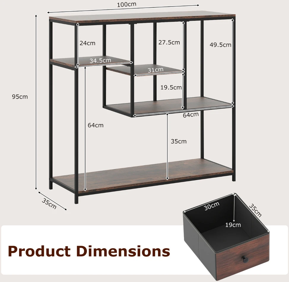 Konsoinis stalas 35 x 100 x 95 cm