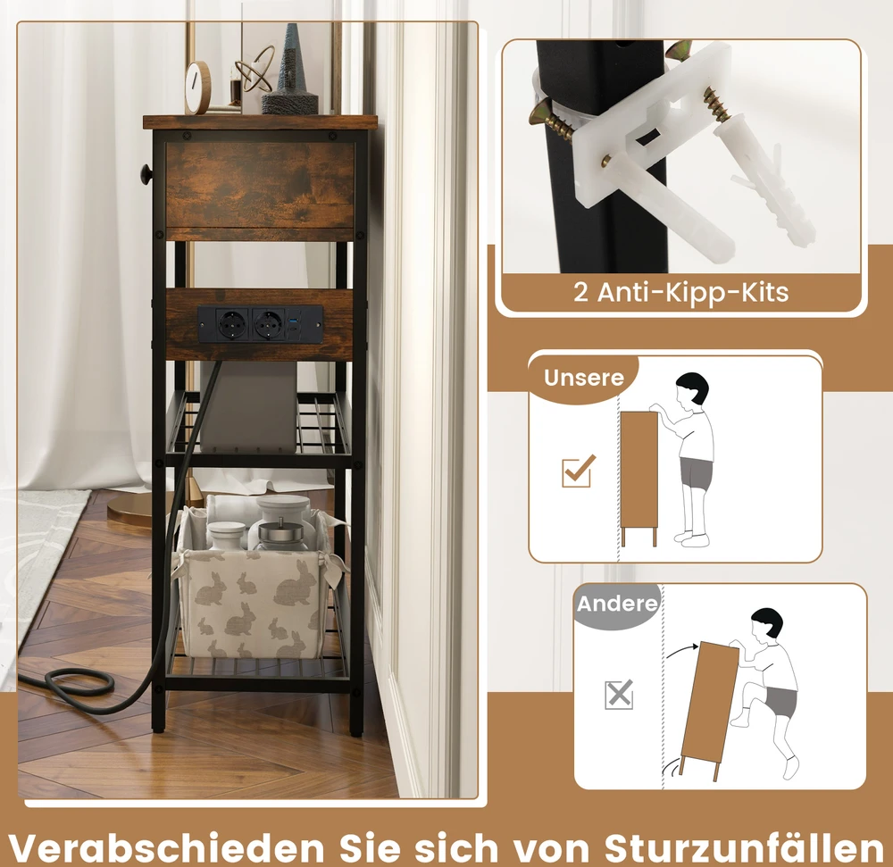 Konsolinis stalas 81 x 30 x 81 cm