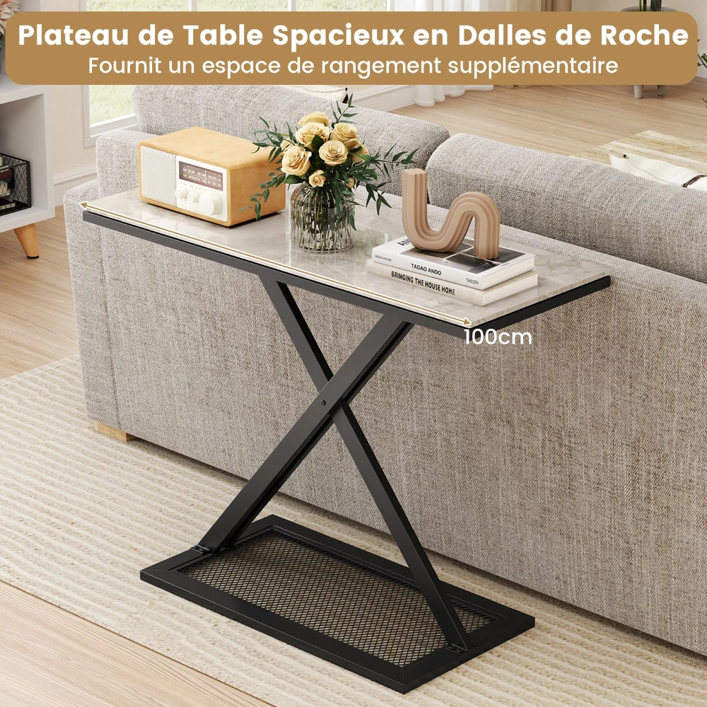 Konsolinis stalas 100 x 40 x 77 cm