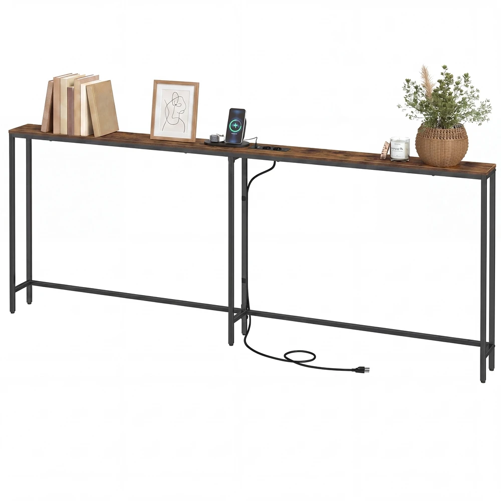 Songmics Konsolinis stalas 15 x 200 x 80 cm