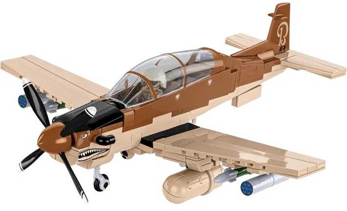 Cobi Konstravimo rinkinys AT-6 Wolverine, 263 dalys