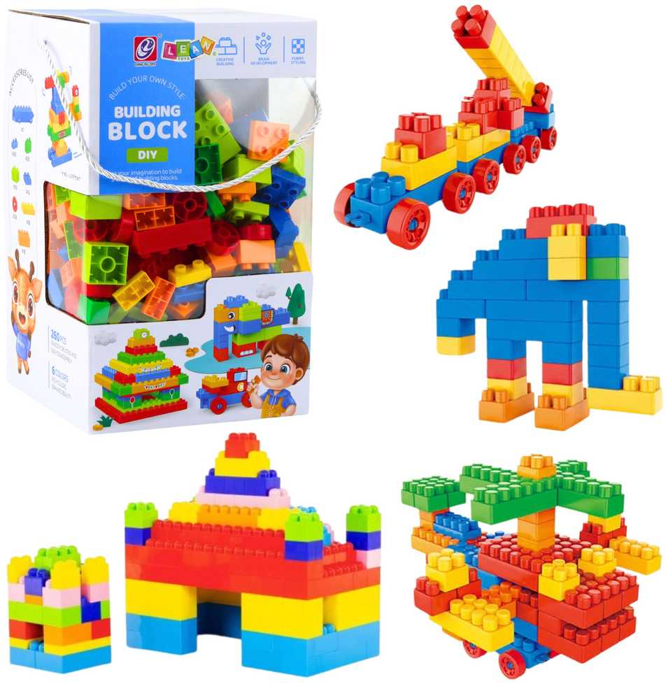 Lean Toys Konstruktorius 260 dalių
