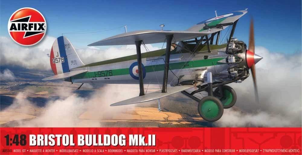 Konstruktorius Airfix - Bristol Bulldog Mk.II, 1/48, A05141