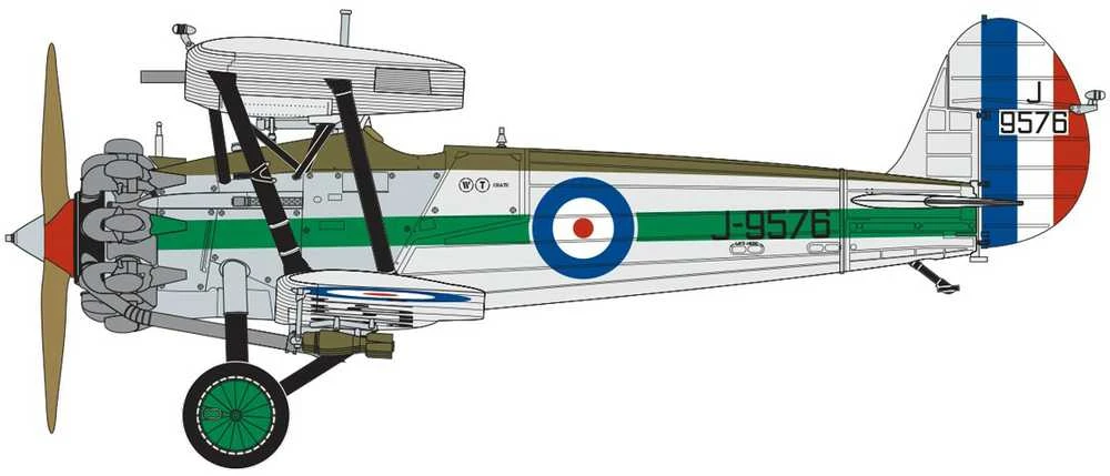 Konstruktorius Airfix - Bristol Bulldog Mk.II, 1/48, A05141