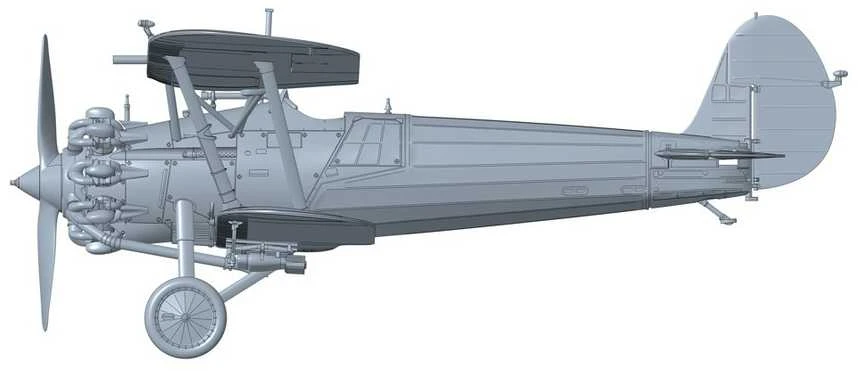 Konstruktorius Airfix - Bristol Bulldog Mk.II, 1/48, A05141