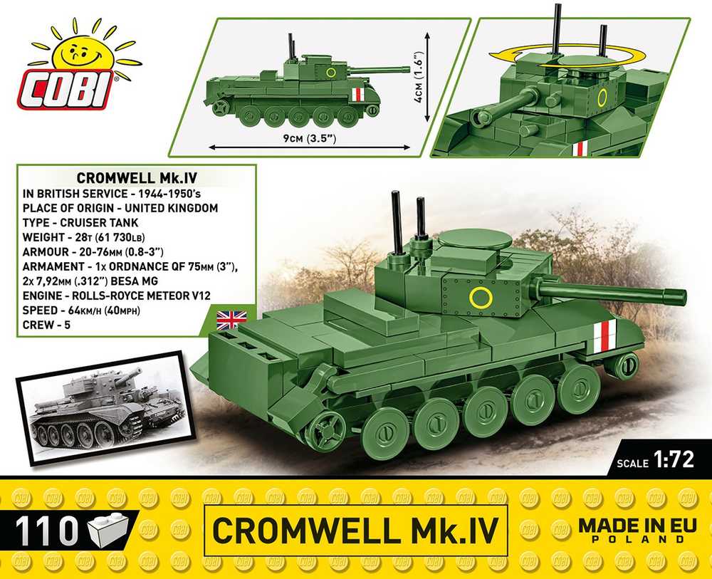 Konstruktorius Cobi Cromwell Mk.IV, 110 d.