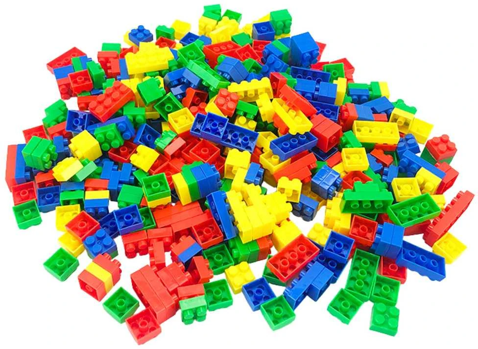 Lean Toys Konstruktorius dėžėje 126 vnt. spalvoti