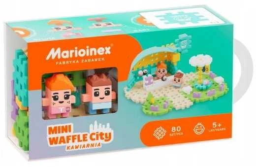 Konstruktorius Marioinex Mini Waffle Kavinė, 80 d.