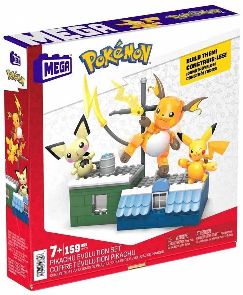 Mattel MEGA CONSTRUX POKEMON Pikachu evoliucija (HKT23)