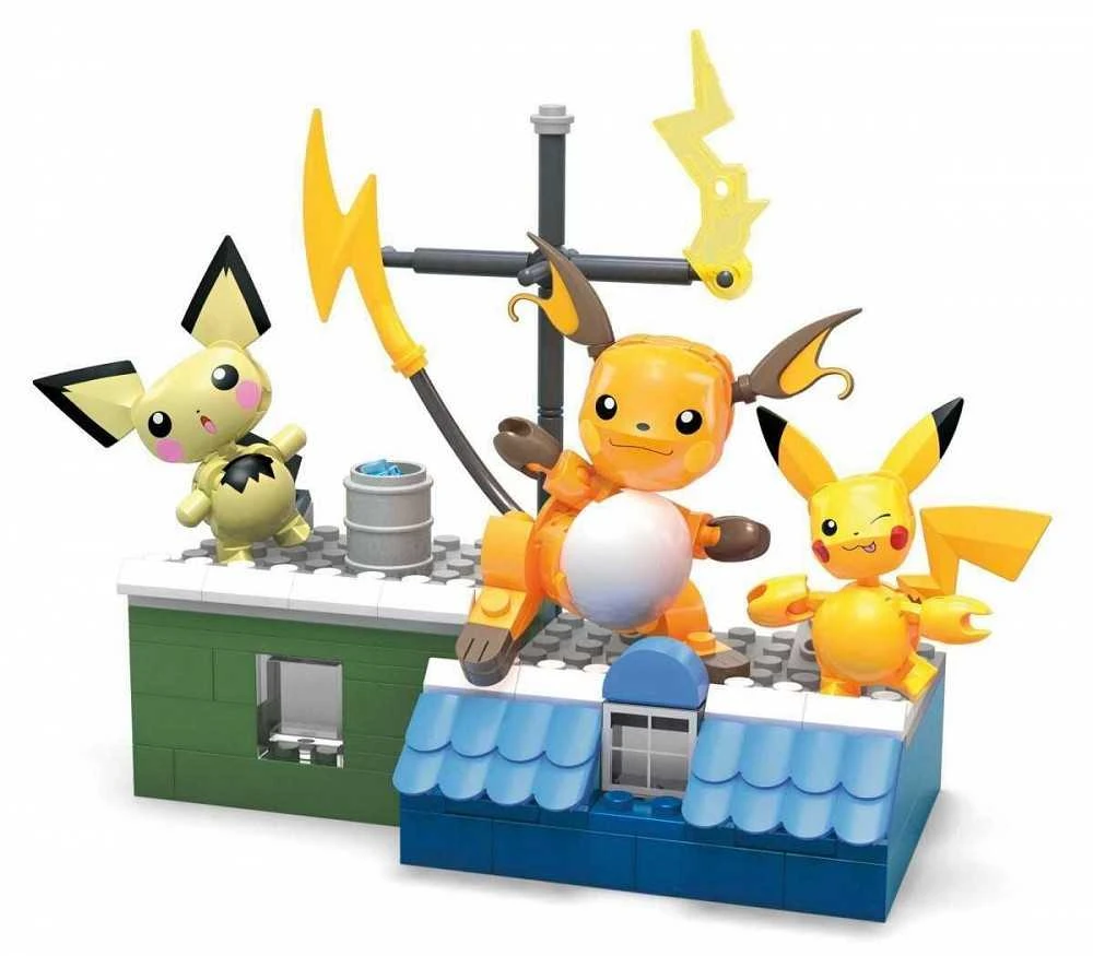 Mattel MEGA CONSTRUX POKEMON Pikachu evoliucija (HKT23)