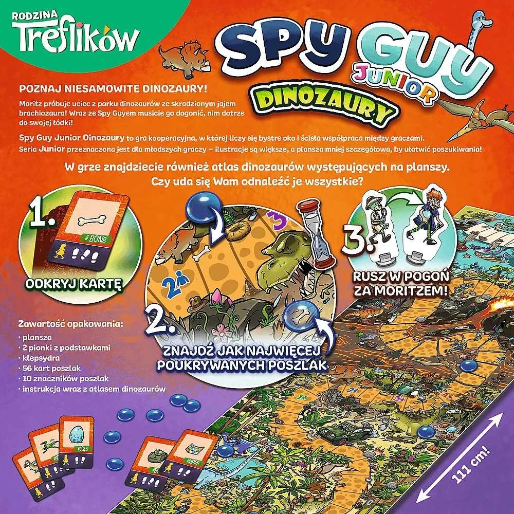 Trefl Kooperacinis stalo žaidimas vaikams Spy Guy Junior Dinozaurai