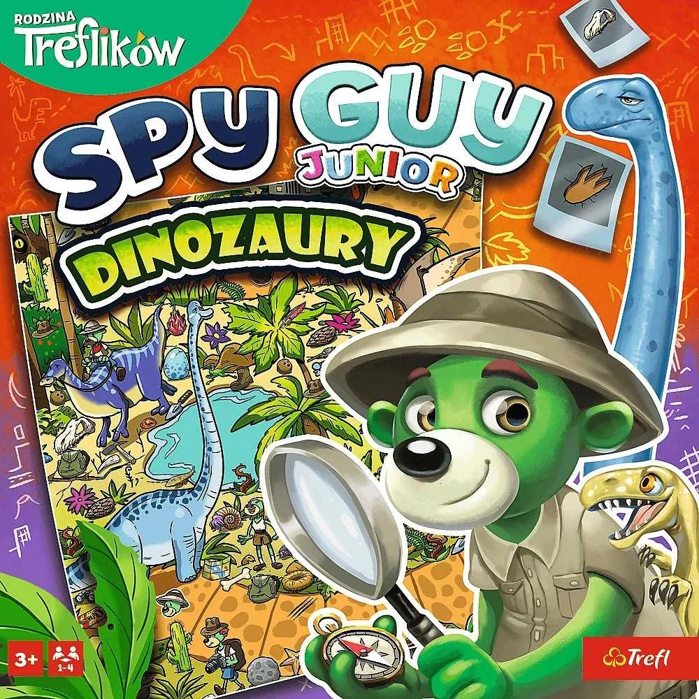 Trefl Kooperacinis stalo žaidimas vaikams Spy Guy Junior Dinozaurai