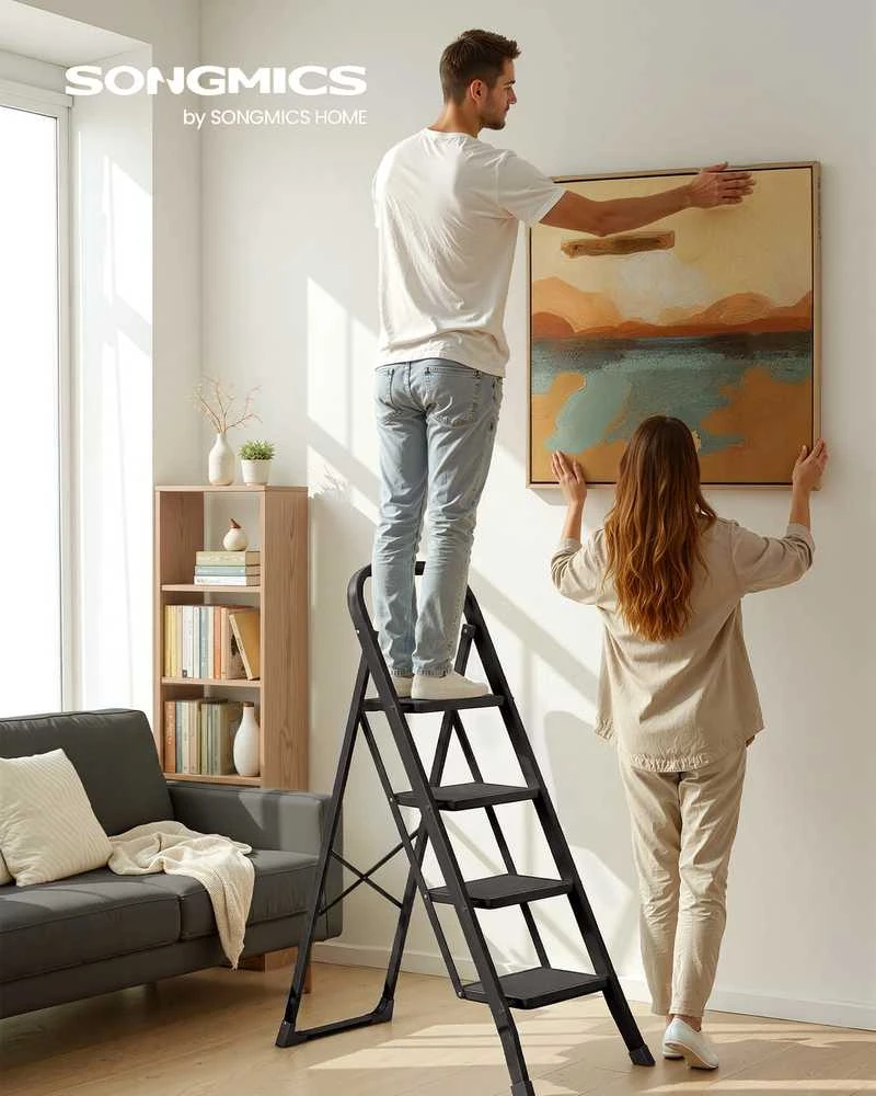 Songmics Kopėčios 89 x 45 x 127 cm