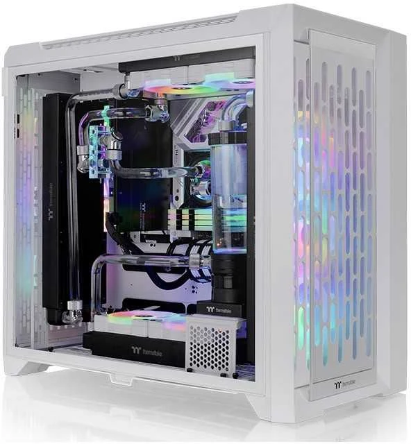 Kompiuterio korpusas Thermaltake CTE C750 TG ARGB, Baltas
