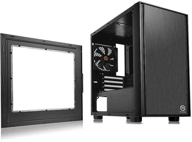Housing Thermaltake Versa H17 Window CA-1J1-00S1WN-00 (Micro ATX, Mini ATX, juodos spalvos)