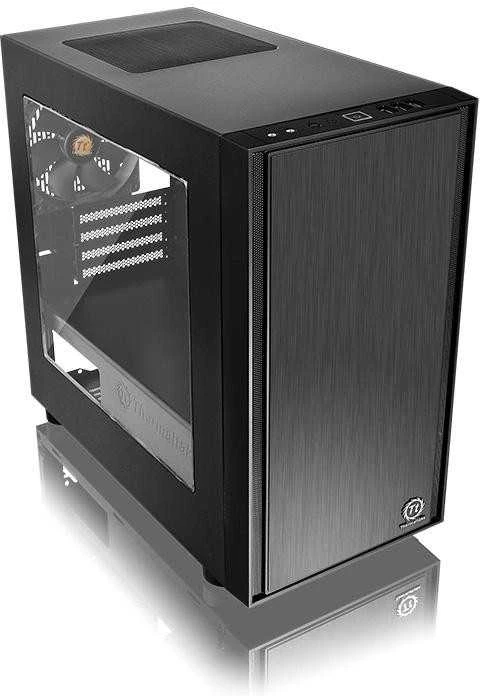 Housing Thermaltake Versa H17 Window CA-1J1-00S1WN-00 (Micro ATX, Mini ATX, juodos spalvos)