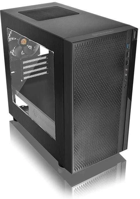 Housing Thermaltake Versa H18 Window CA-1J4-00S1WN-00 (Mini ITX, juodos spalvos)