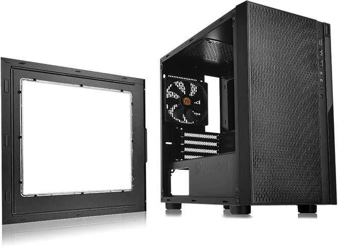 Housing Thermaltake Versa H18 Window CA-1J4-00S1WN-00 (Mini ITX, juodos spalvos)