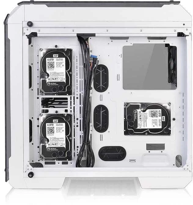 Thermaltake View 71 Riing grūdintas stiklas, sniegas