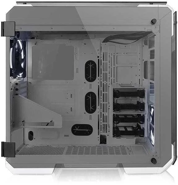 Thermaltake View 71 Riing grūdintas stiklas, sniegas