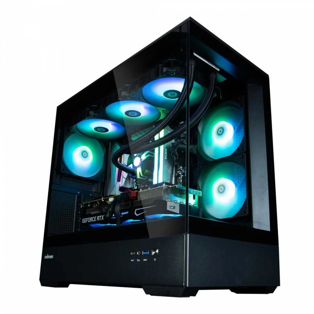Korpusas Zalman P30 Juodas V2