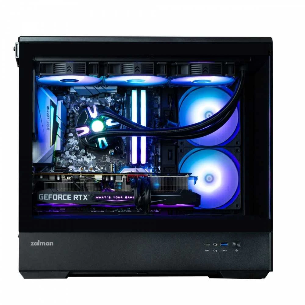 Korpusas Zalman P30 Juodas V2