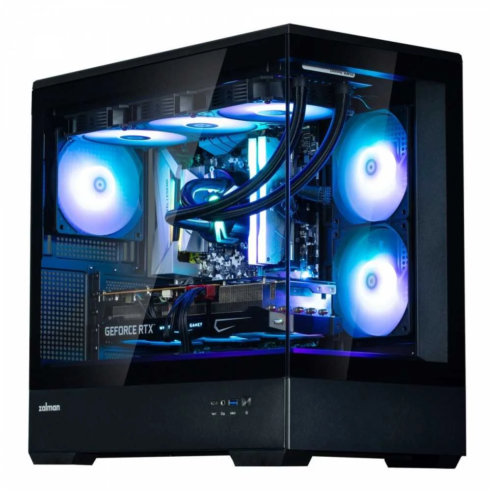 Korpusas Zalman P30 Juodas V2