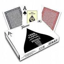 Fournier N2826 Bridge Size Pokerio Kortos