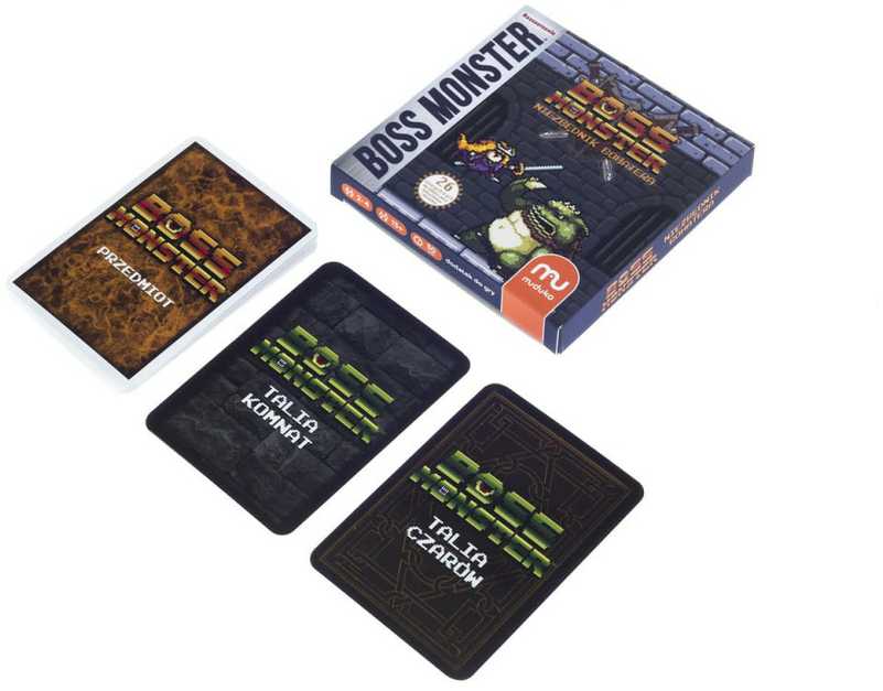 Kortų žaidimas Trefl Joker Line: Boss Monster Hero's Essentials