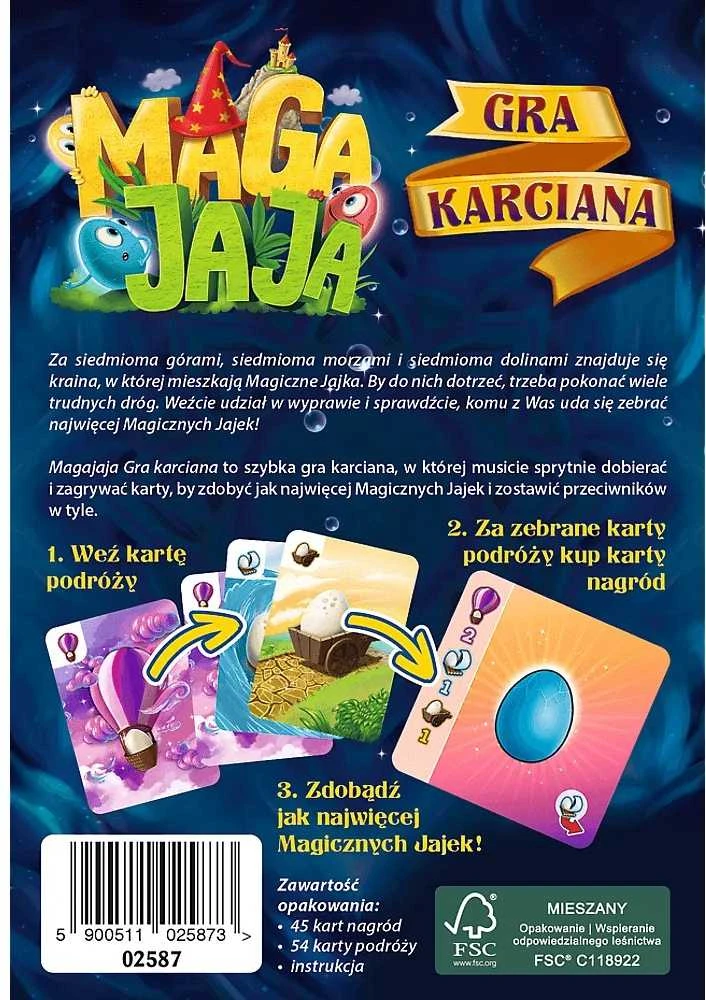 Kortų žaidimas vaikams Trefl Magajaja