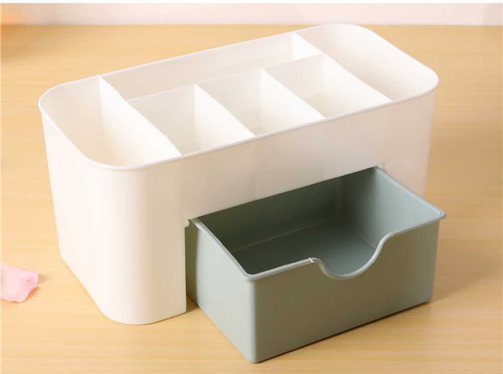 Kosmetikos ir papuošalų dėklas su stalčiumi 20x10x9,5 cm