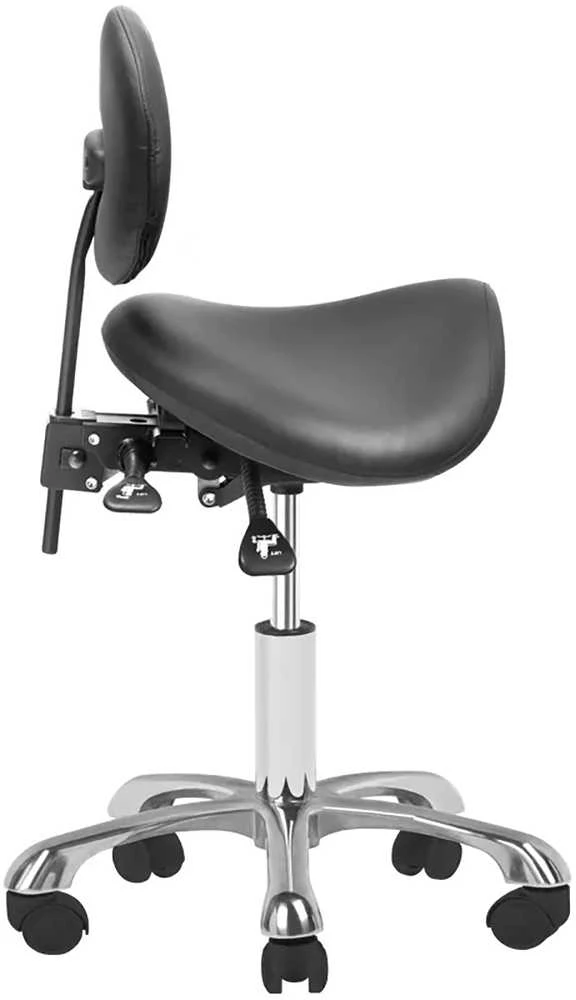 Activeshop Kosmetologinė meistro kėdutė COSMETIC STOOL GIOVANNI Juodas