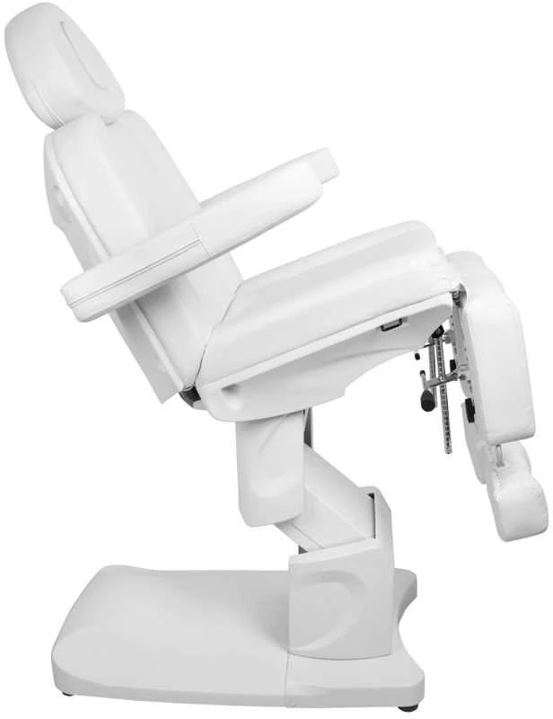 Activeshop Kosmetologinis krėslas AZZURRO 708A PEDI ELECTRIC 3 MOTOR Baltas