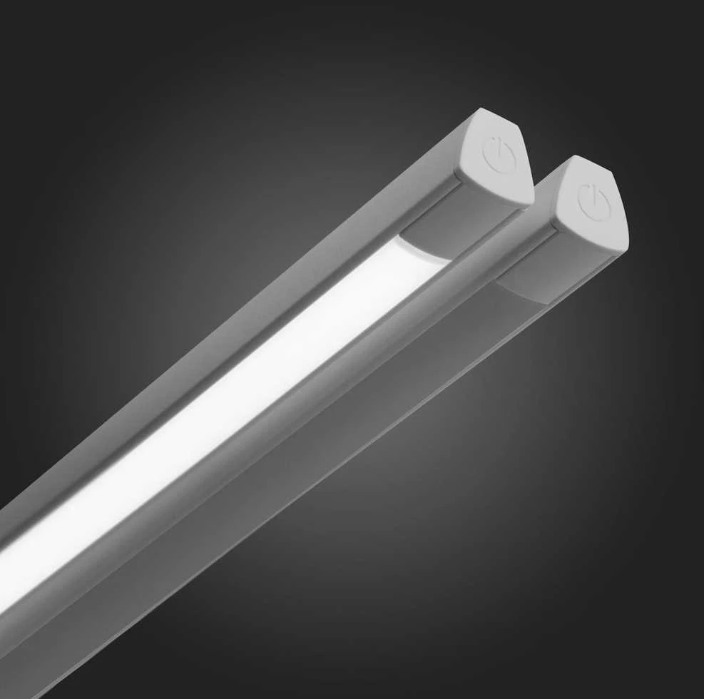 Kosmetologinis stalinis šviestuvas ActiveShop Glow Dual 6019, baltas