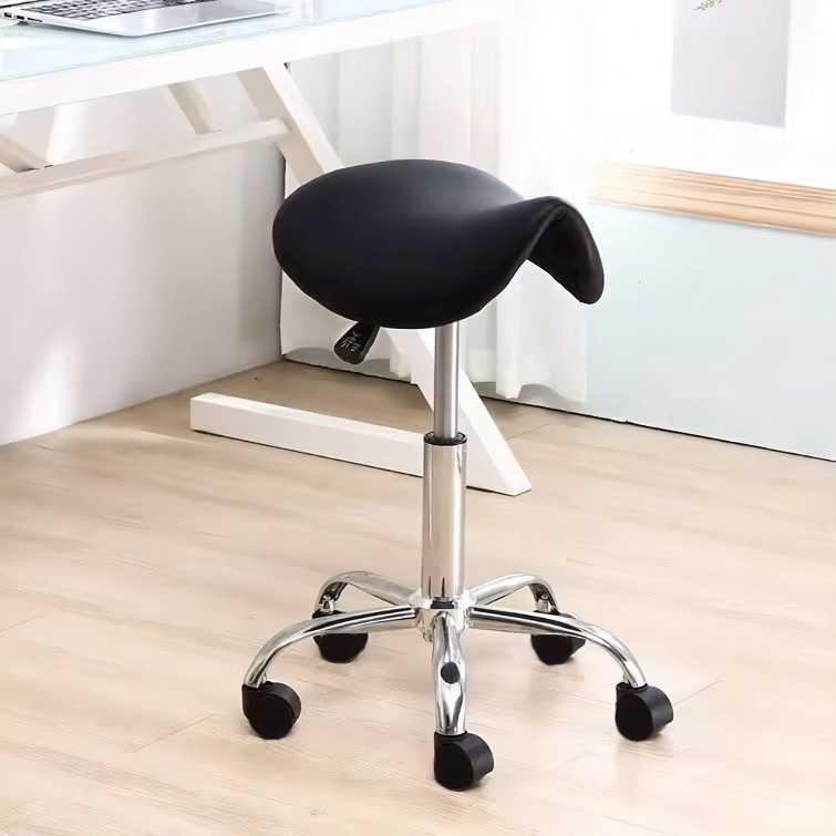 Modernhome Kosmetologo kėdė, juoda